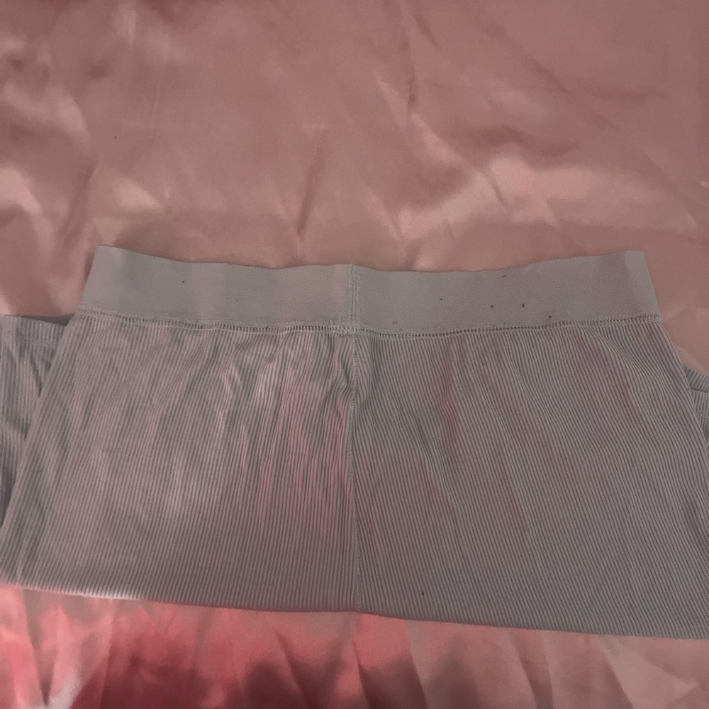 Skims Light Blue Lounge Shorts